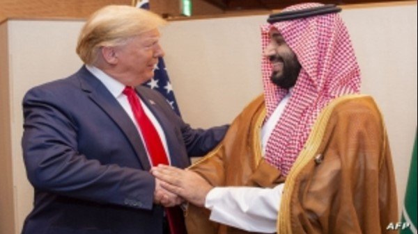 الرئيس الأمريكي ترمب و ولي العهد السعودي محمد بن سلمان